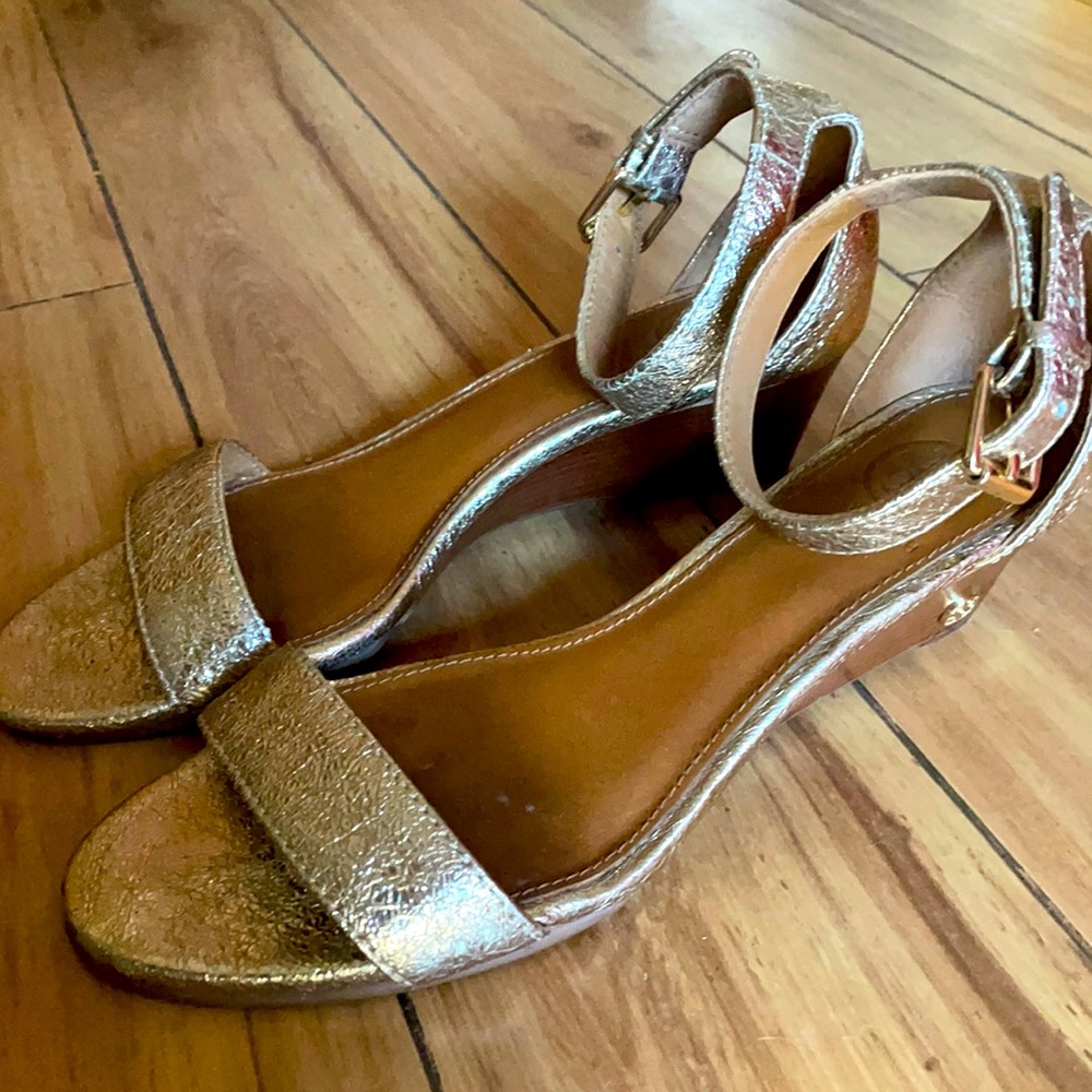 Gold Tory Burch Sandals